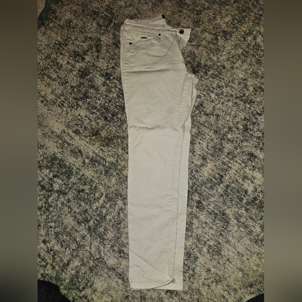 Nine West Cream Gramercy Jeans